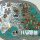 Image for article titled Here there be White Walkers in stylized Game of Thrones maps